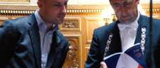 Les premiers pas d'un jeune sénateur
