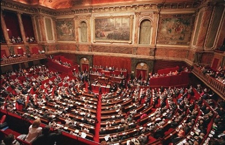 Réunion de l'Assemblée nationale et du Sénat en Congrès à Versailles © AFP